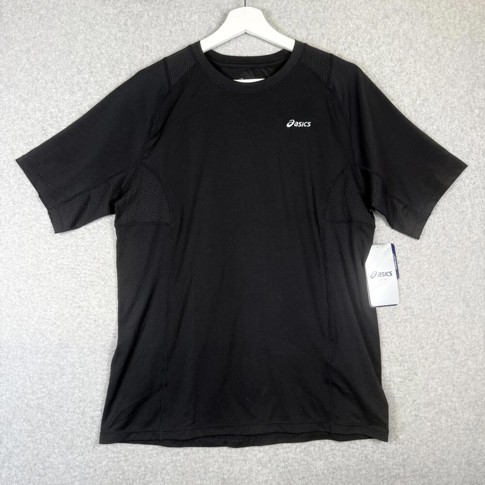 Brand New Asics Men's Size Small My Favorite Short Sleeve T-Shirt Athletic Gray